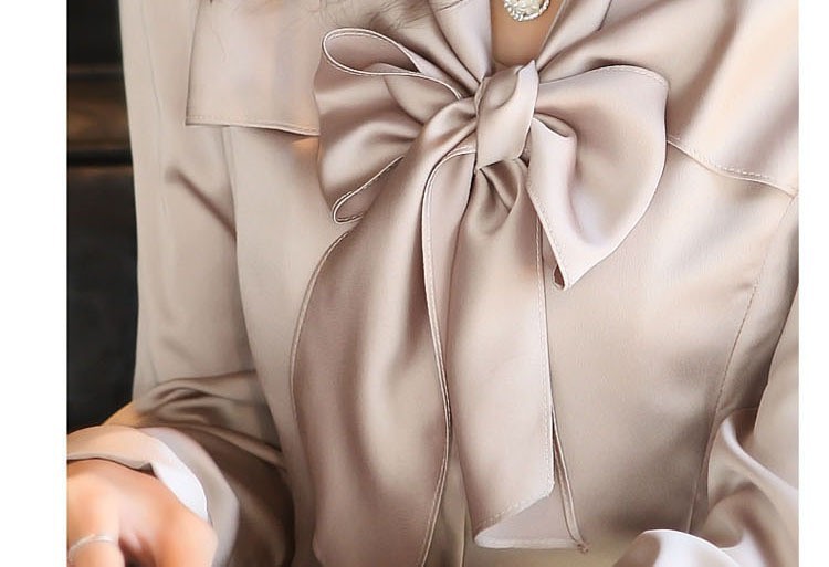 Новый осень шифон рубашки женщины блузка тонкий Blusas с длинным рукавом Bl